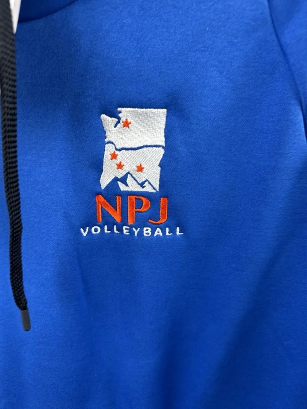 Nike Dri-FIT NPJ Volleyball Blue Pullover Hoodie Men’s M NWT